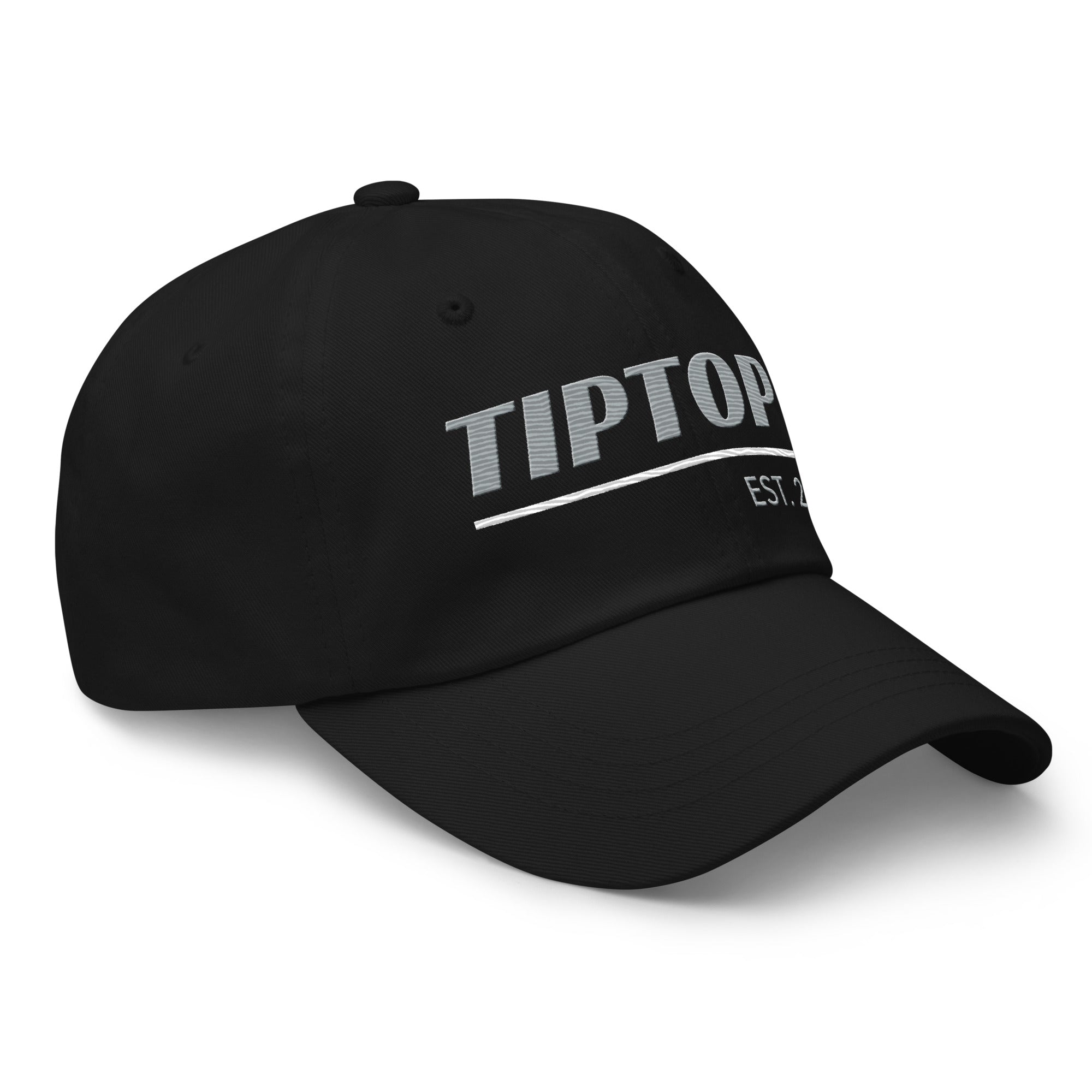 Racing Dad Hat (Silver & Black)