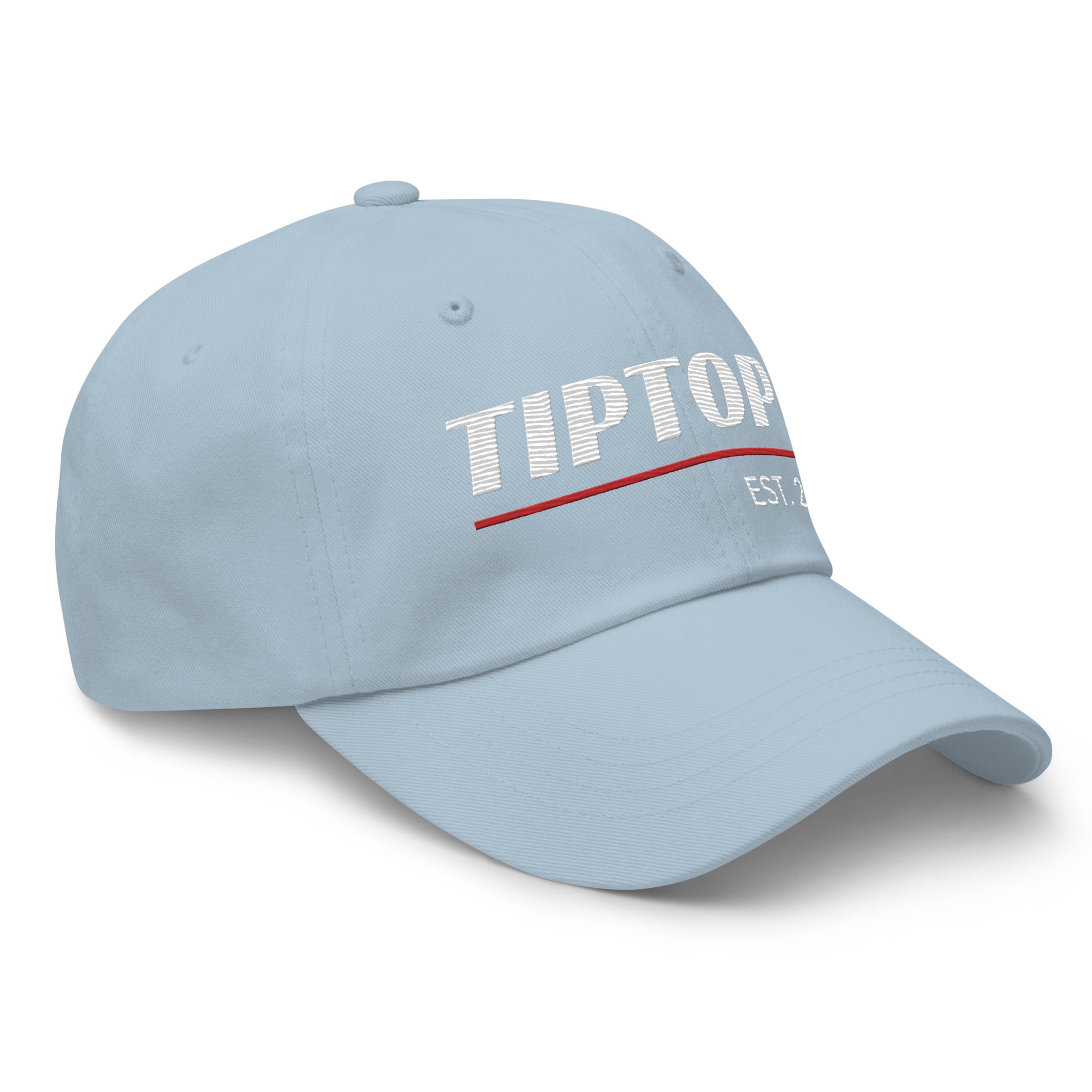 Racing Dad Hat (Red & Powder Blue)