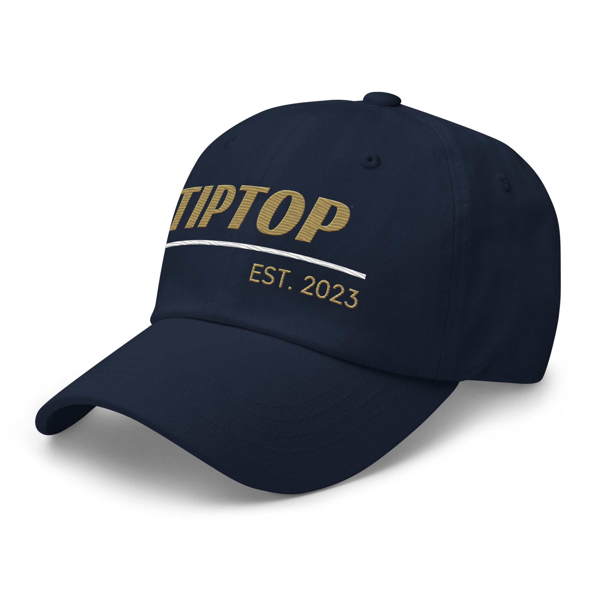 Racing Dat Hat (Gold & Navy Blue)