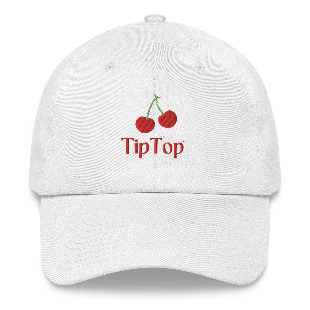 Cherry Embroidered Dad Hat