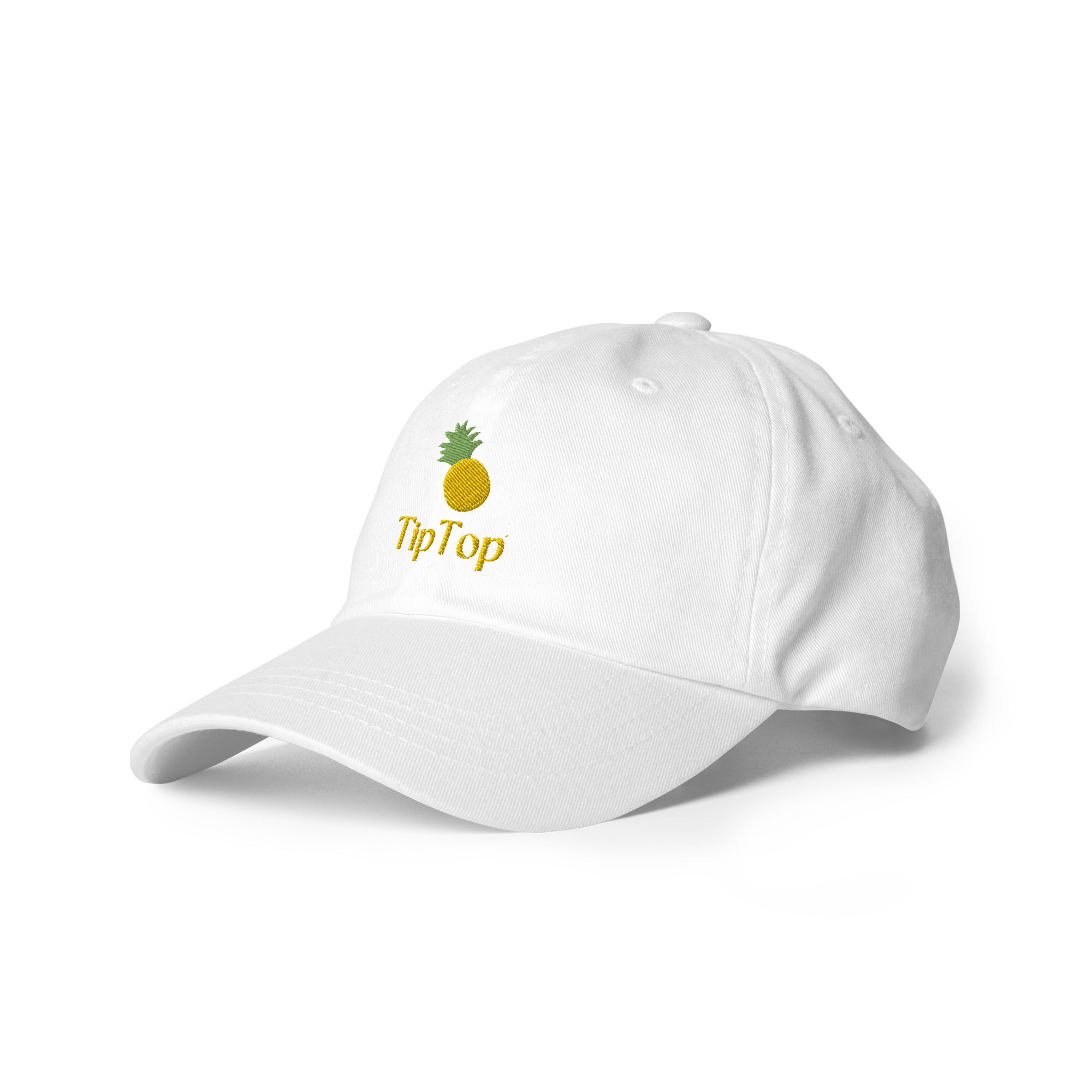 Pineapple Embroidered Dad Hat