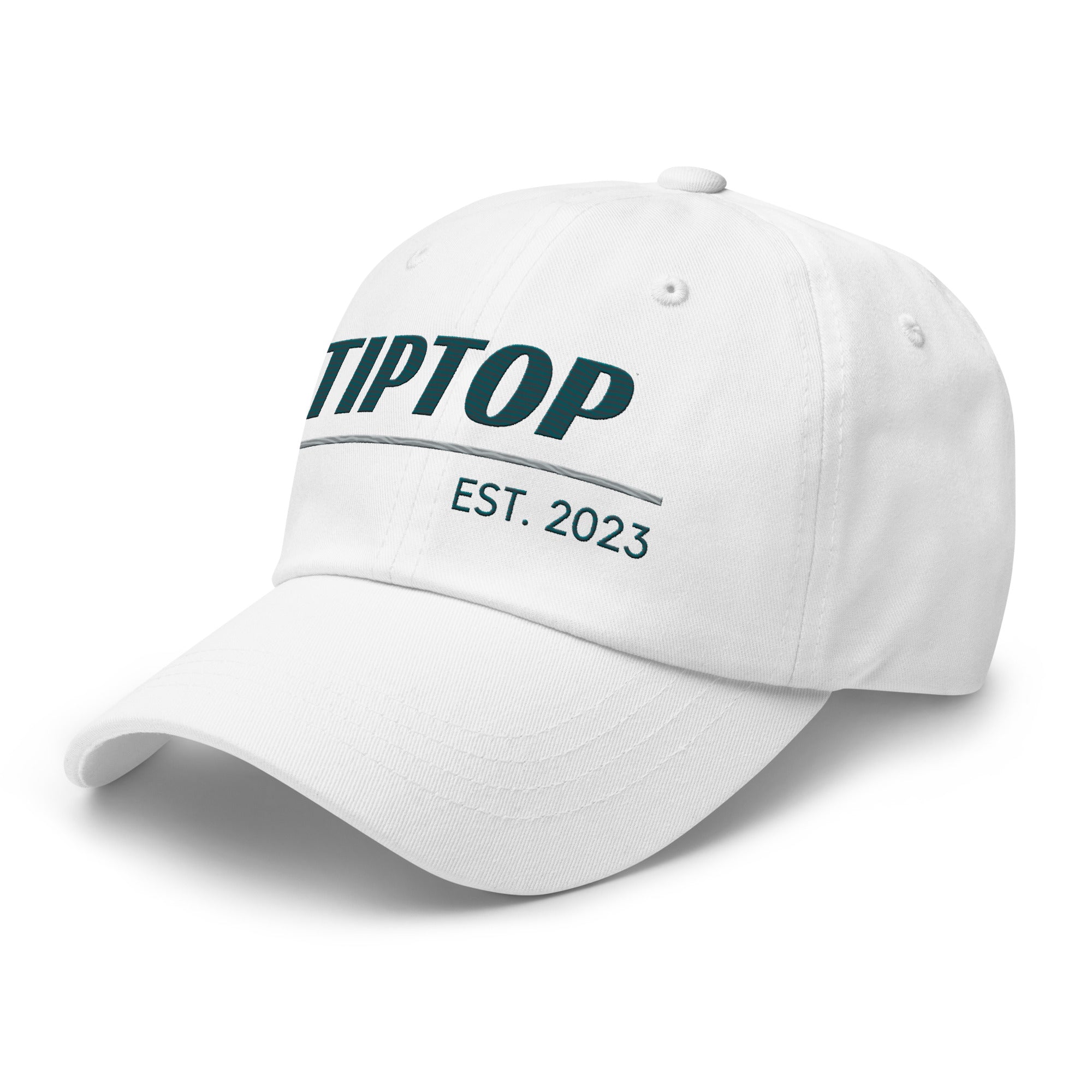 Racing Dad Hat (Silver & Green)