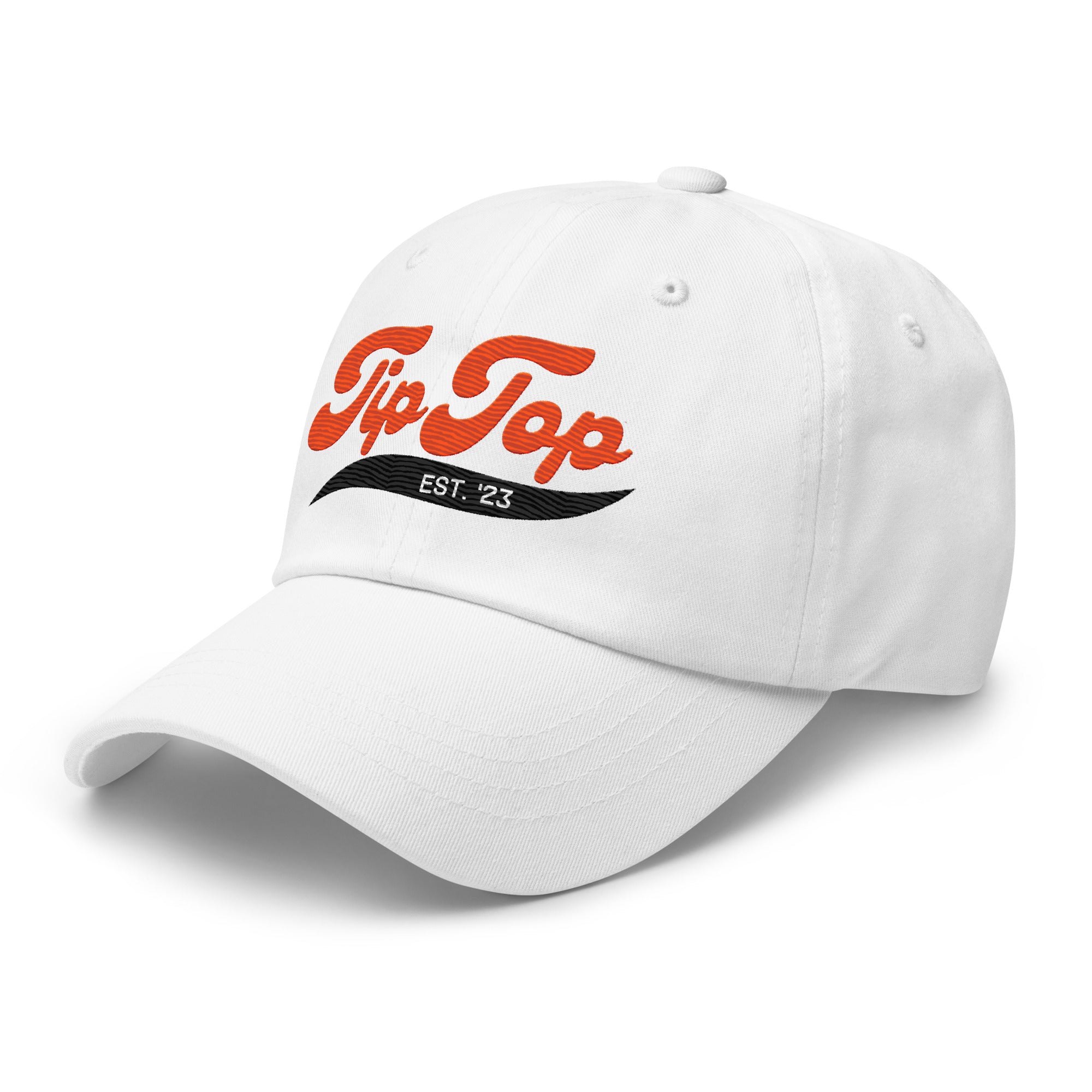 Genty Dad Hat (Orange & Black)