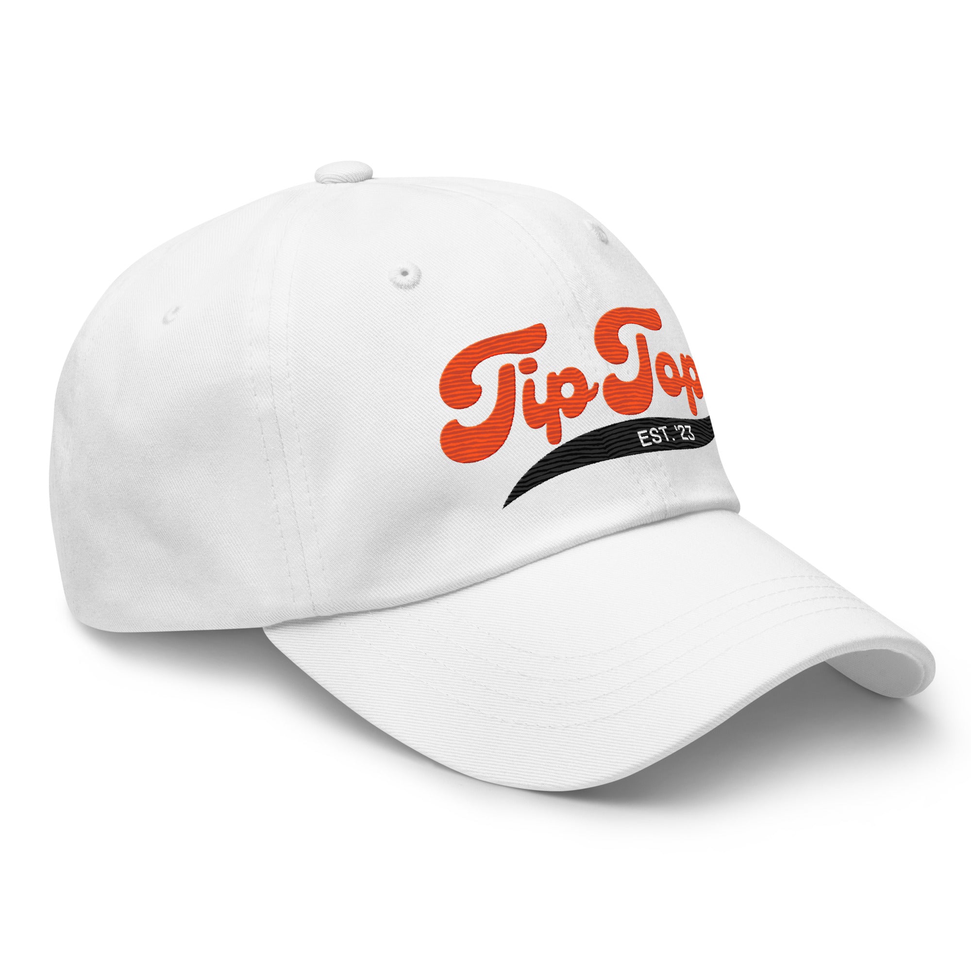 Genty Dad Hat (Orange & Black)