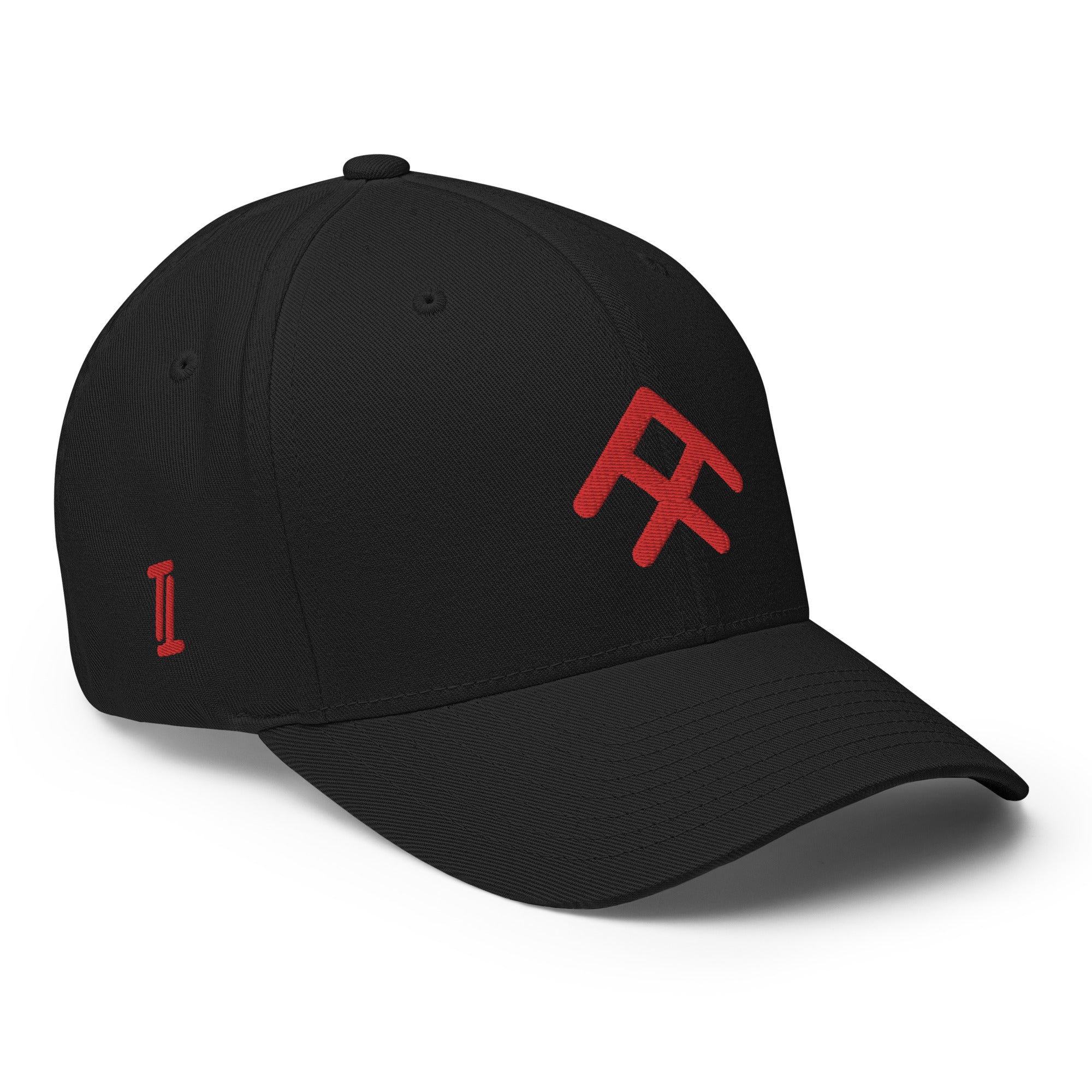 Branded Flexfit (Red & Black)