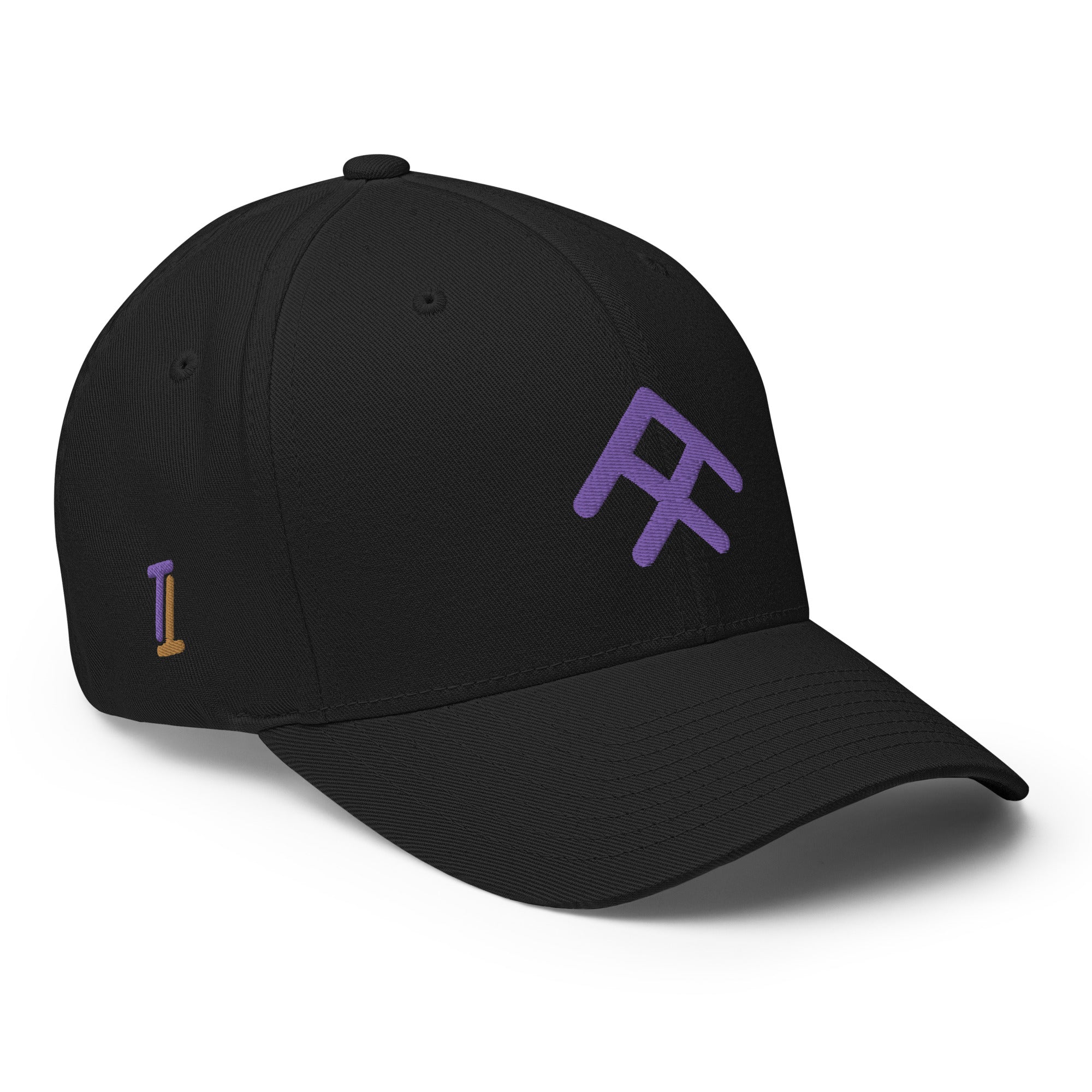 Branded Flexfit (Purple & Black)