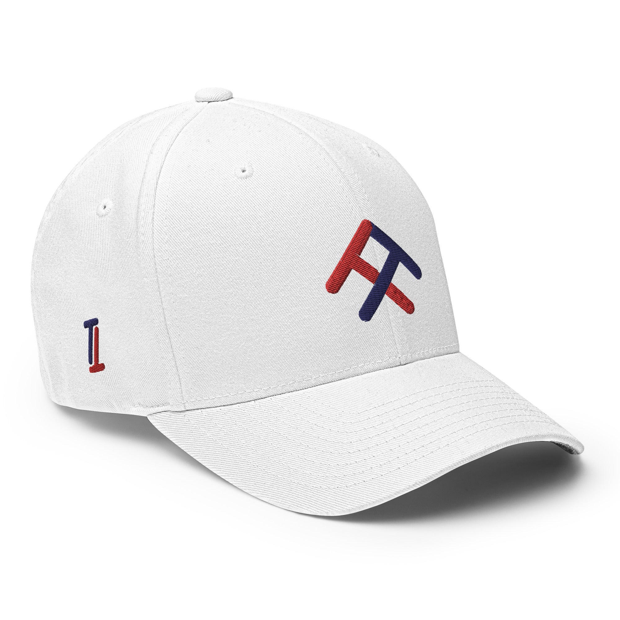 Branded Flexfit (Red & Navy Blue)