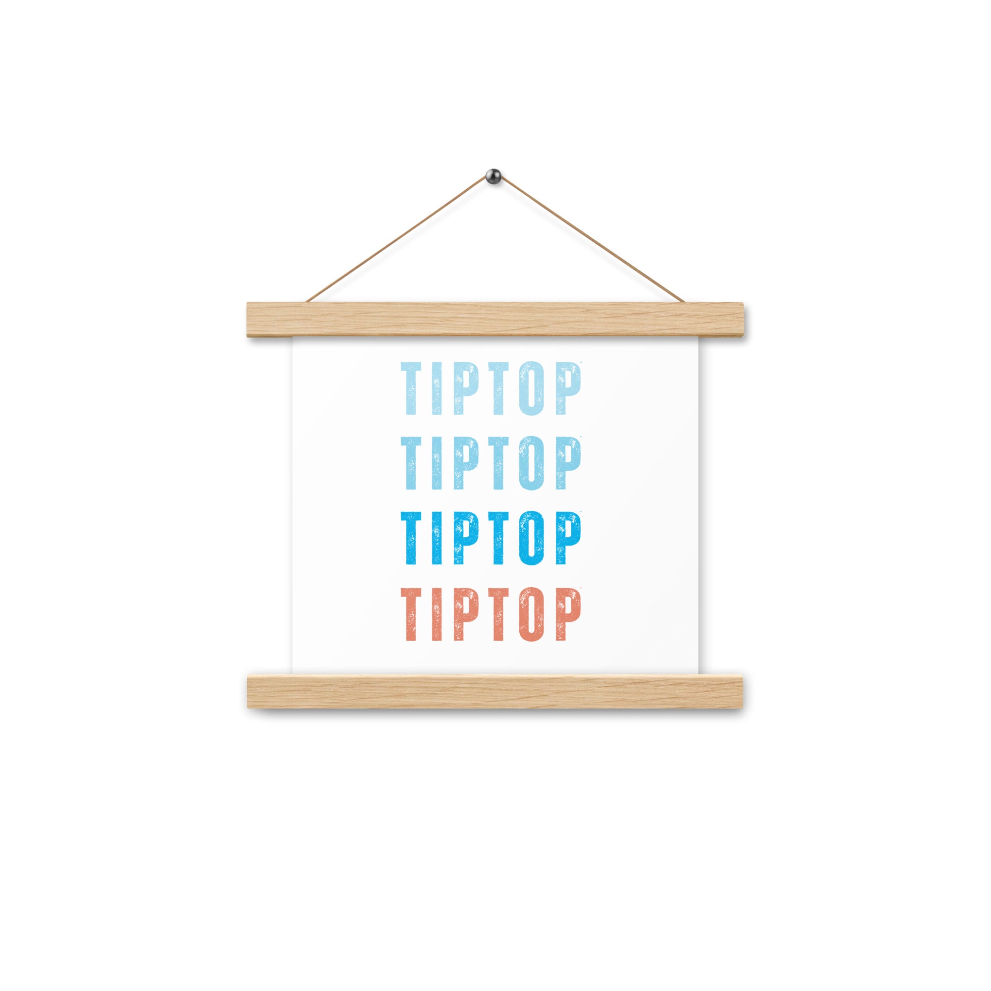 Four TipTops Poster with Hangers