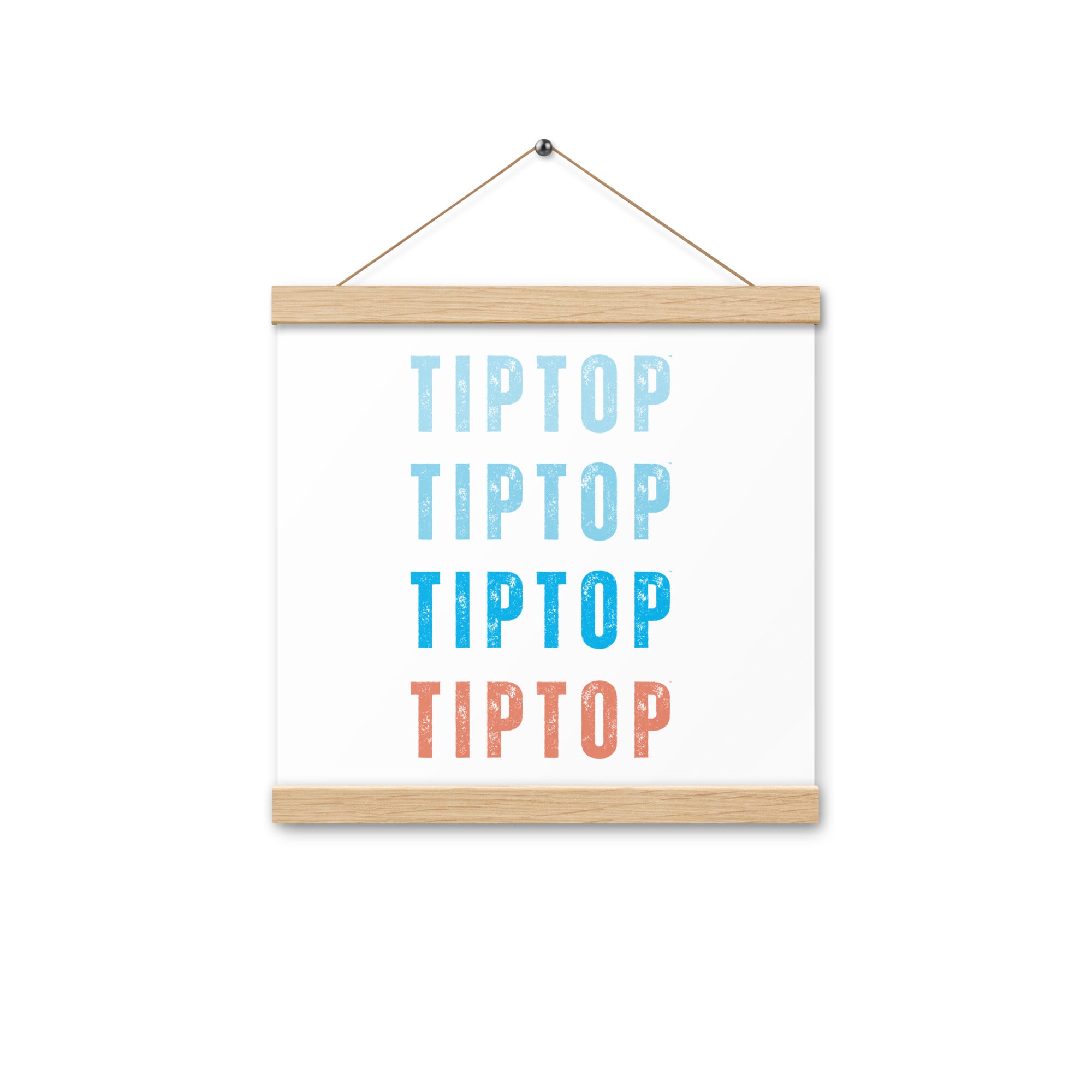 Four TipTops Poster with Hangers