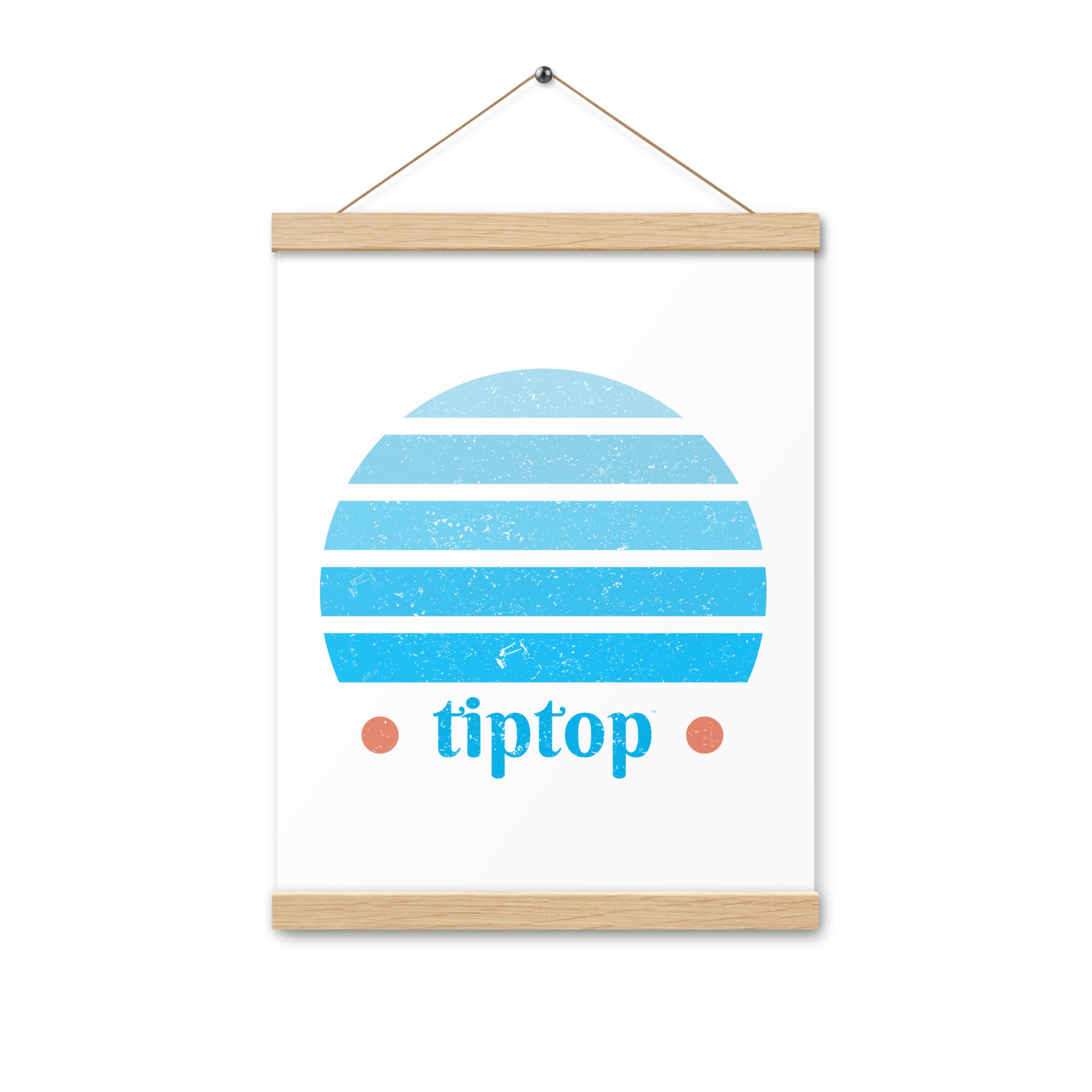 Sunrise Gradient Poster with Hangers