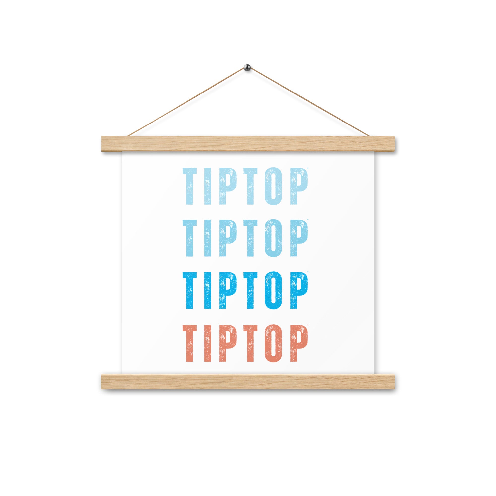 Four TipTops Poster with Hangers