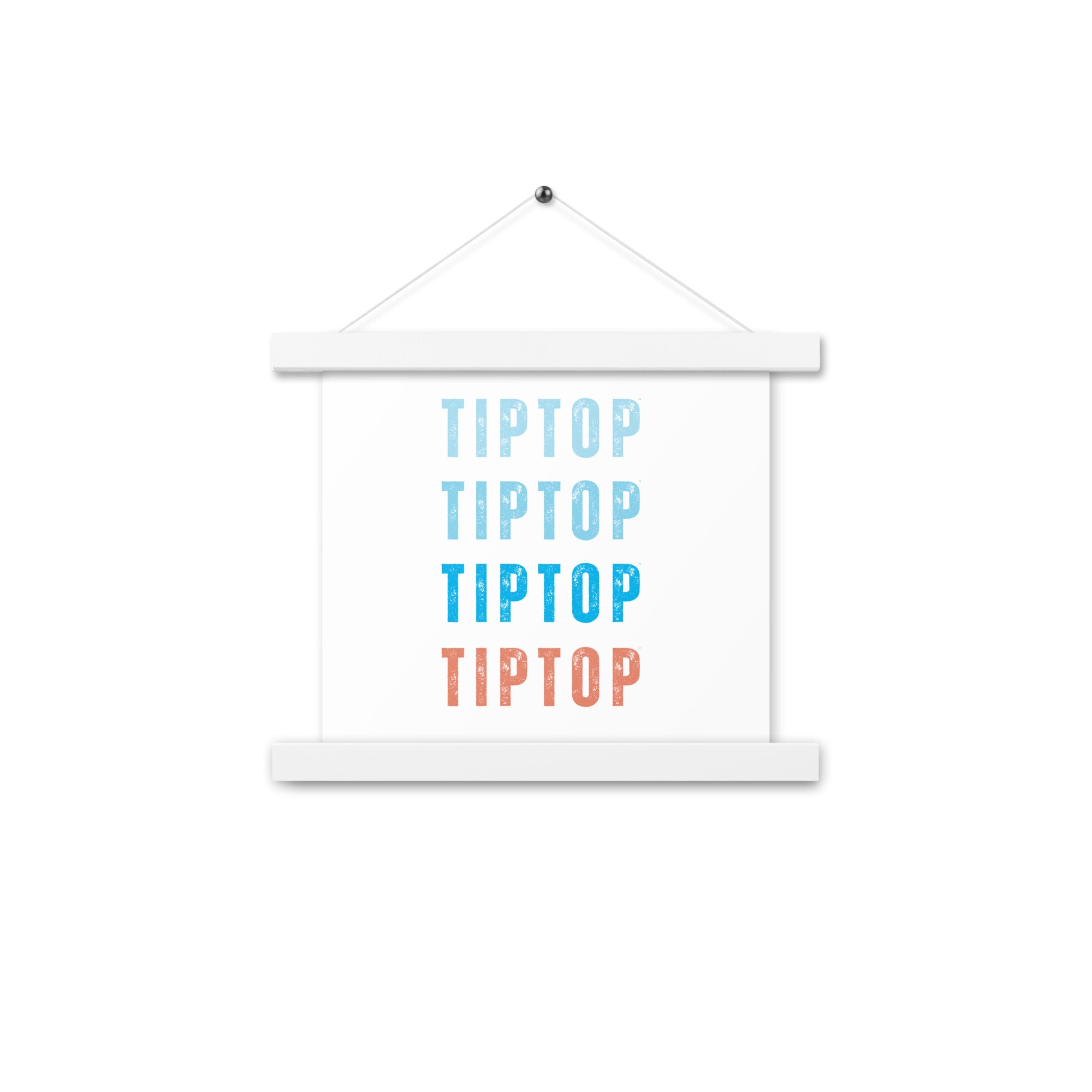 Four TipTops Poster with Hangers