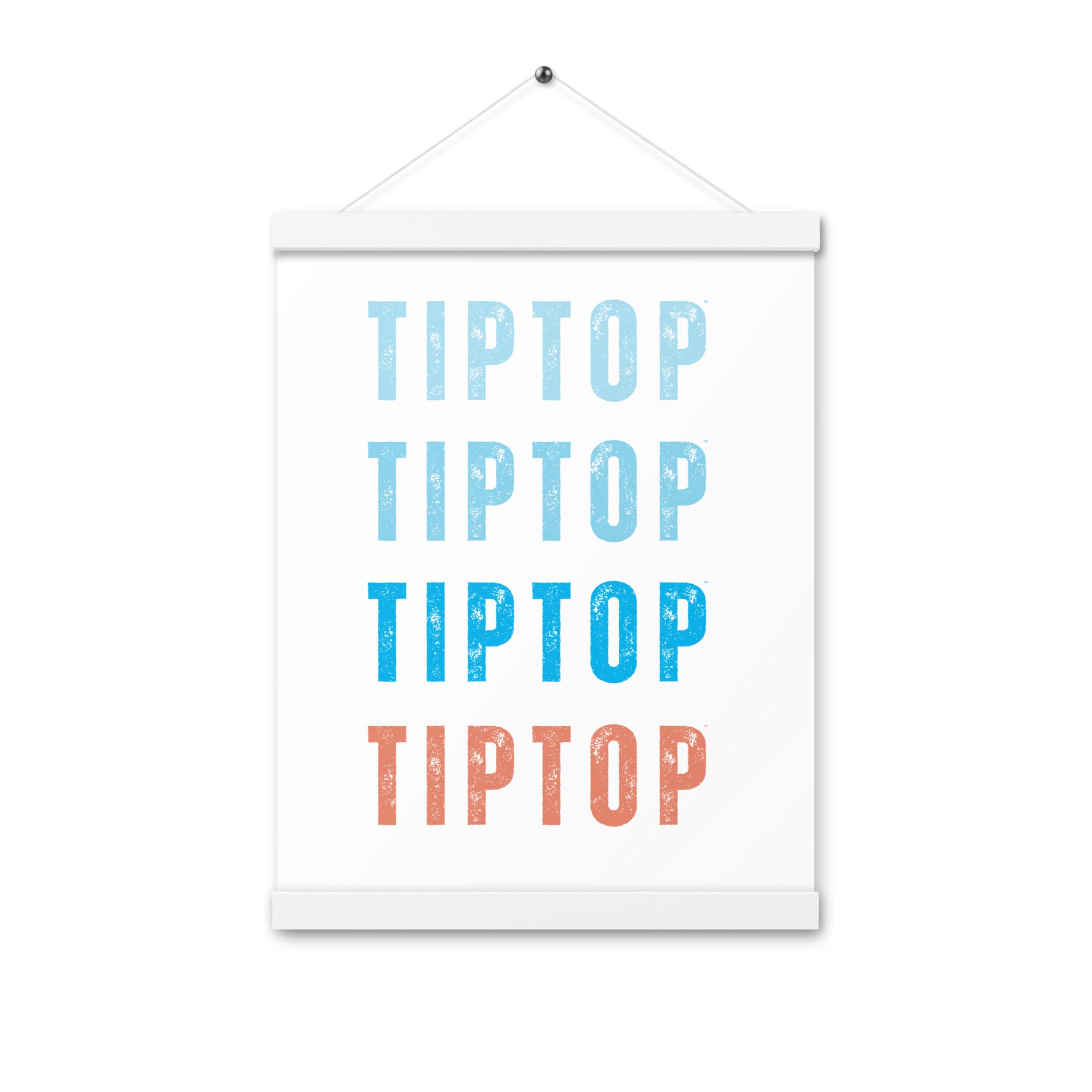 Four TipTops Poster with Hangers