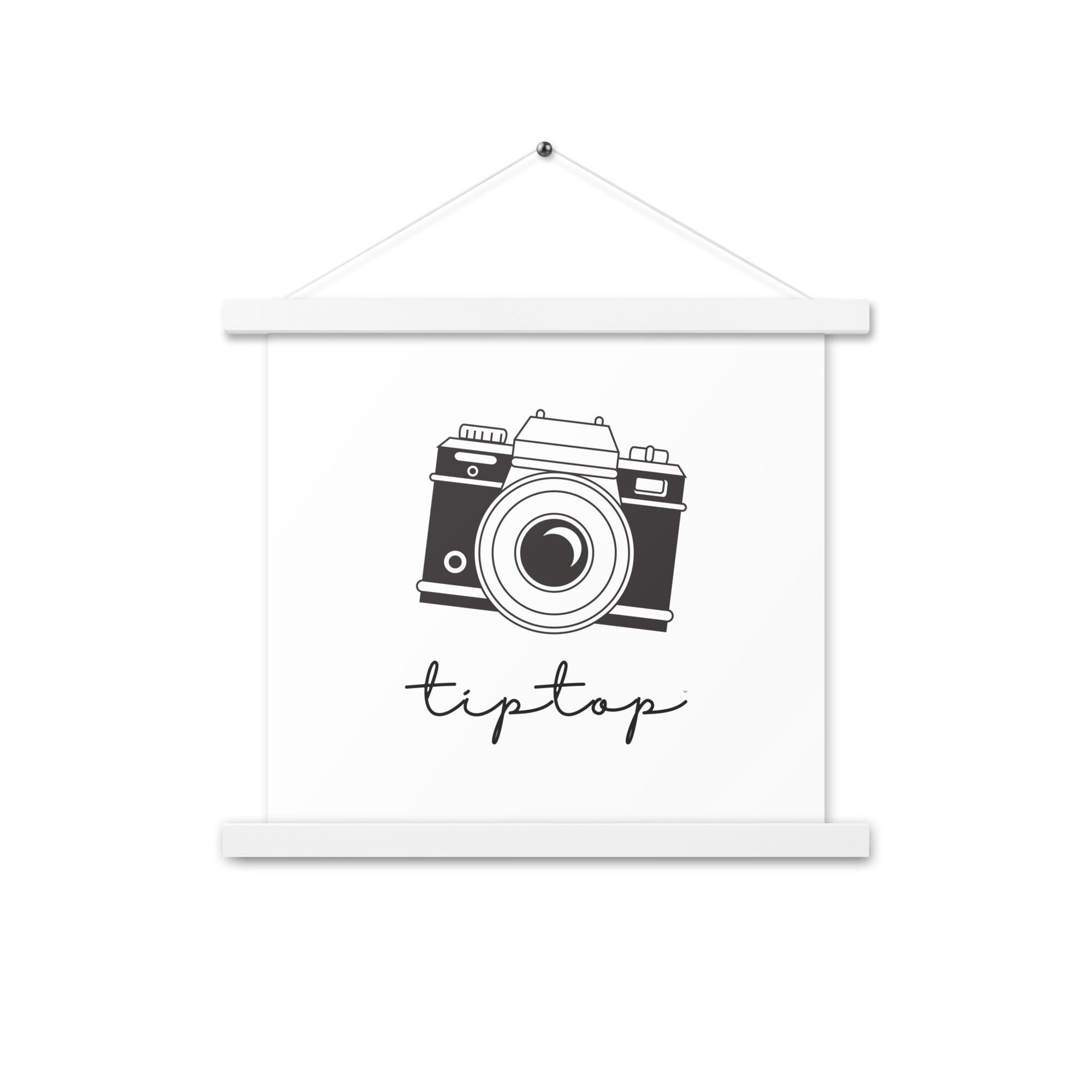 Camera Poster with Hangers