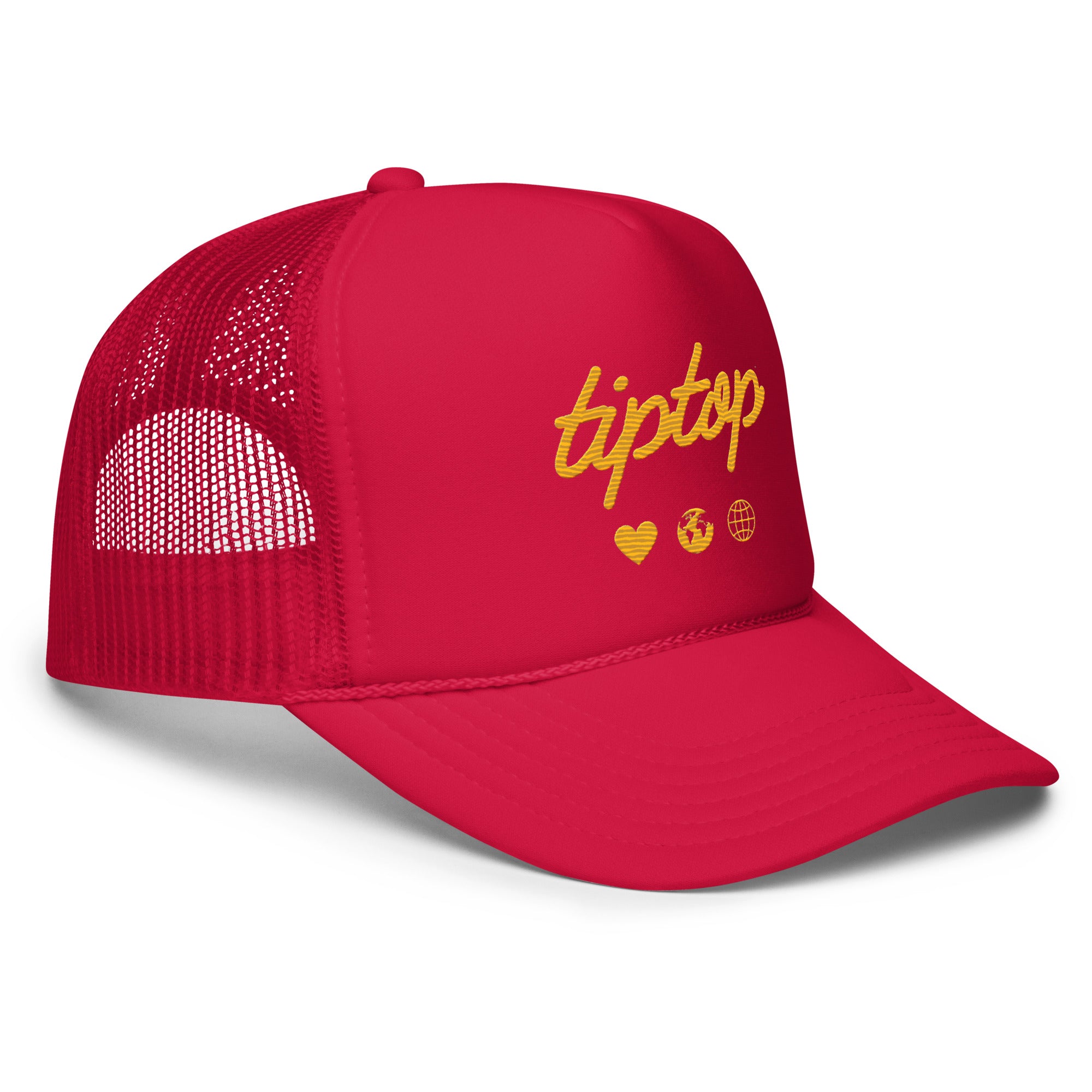 Script Five Panel (Gold & Red) 4.0