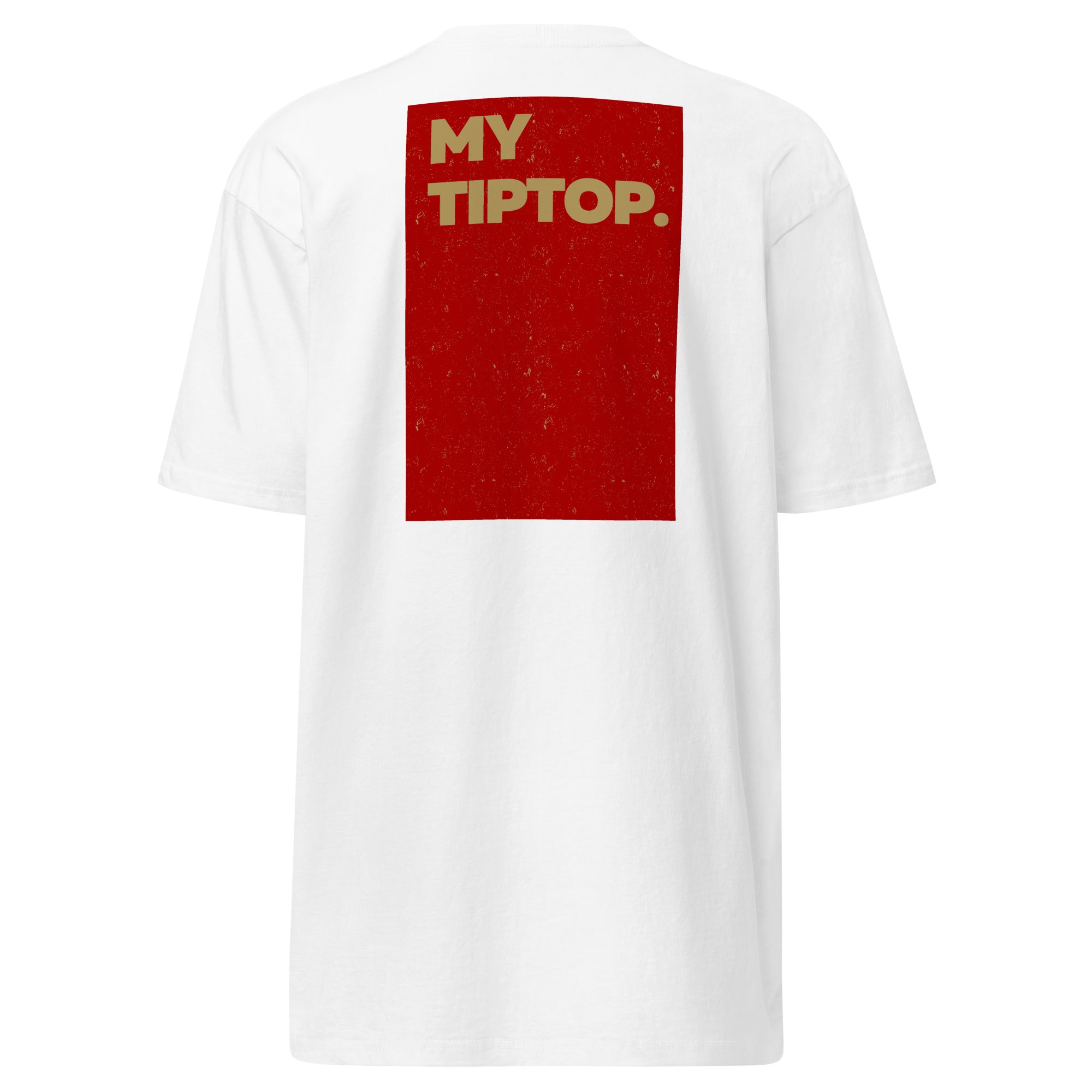 My Craft, My TipTop Tee (Gold & Red)