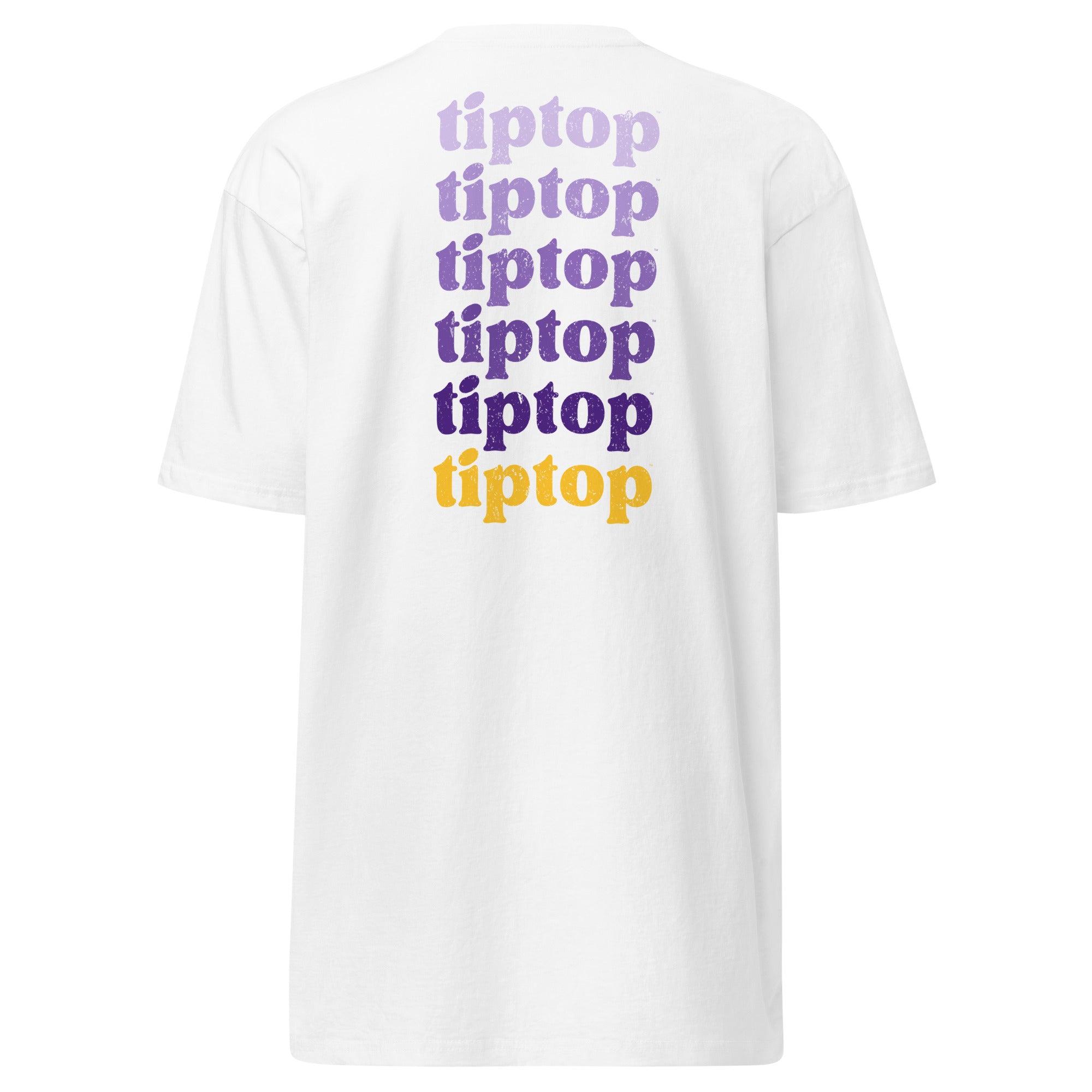 Retro Tee (Gold & Purple)