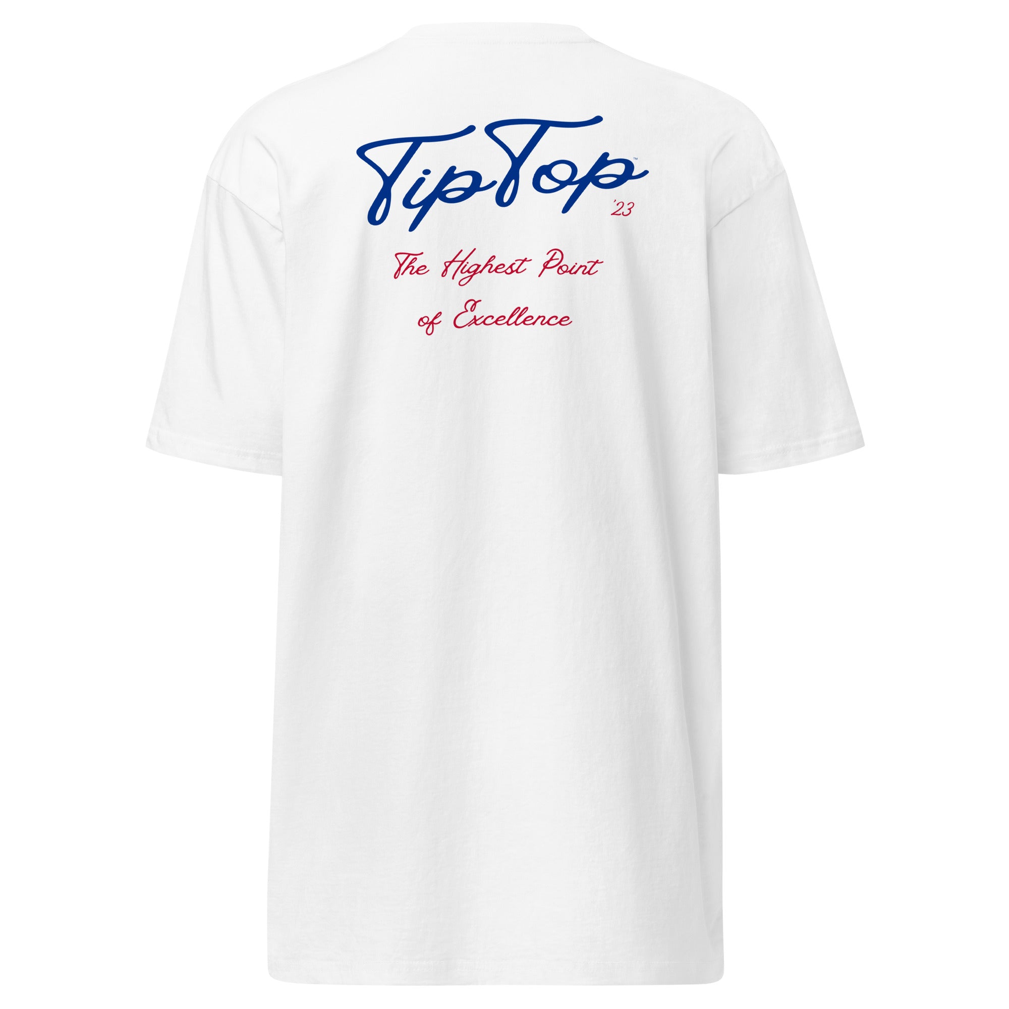 Vintage Goods '23 Tee (Red & Royal Blue)