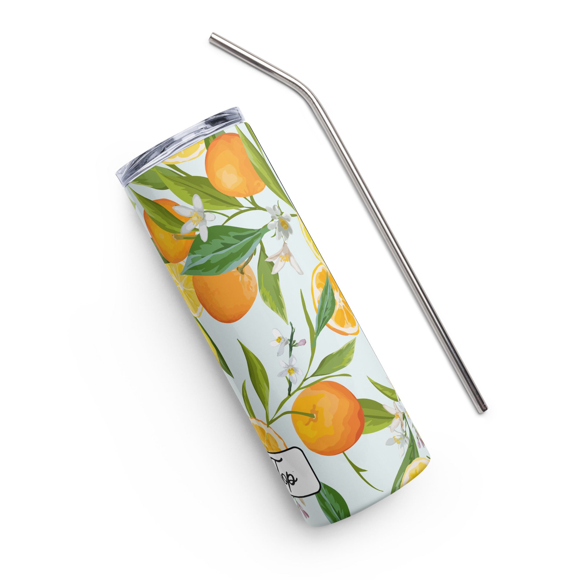 Lemons Stainless Steel Tumbler