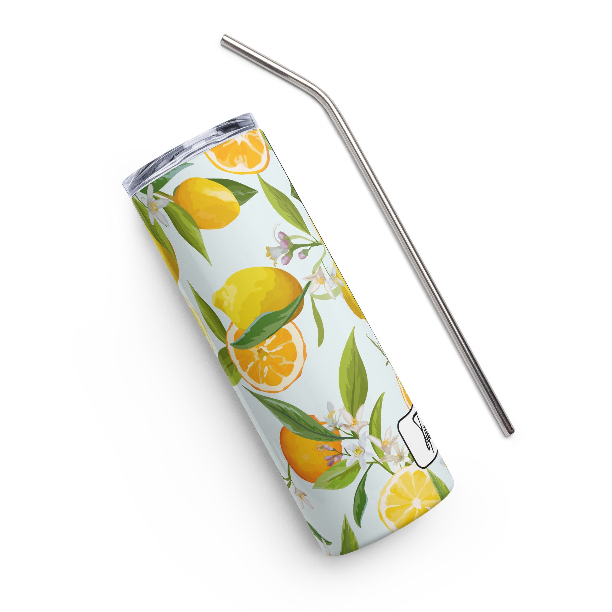 Lemons Stainless Steel Tumbler