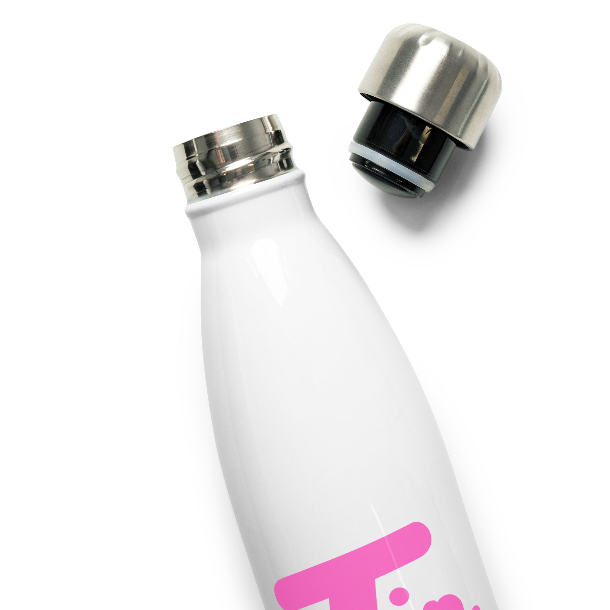 Nunito Stainless Steel Water Bottle (Pink)