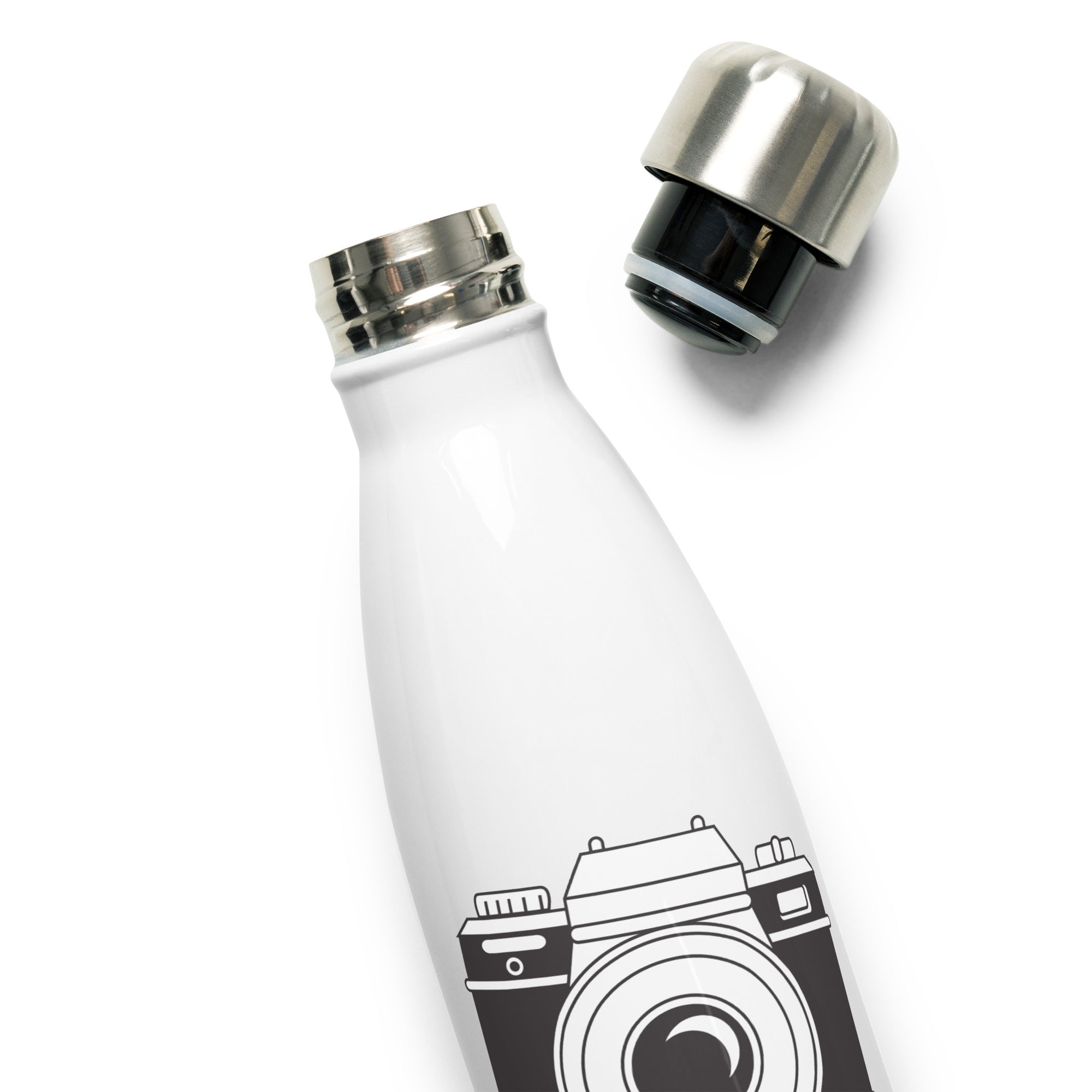 Camera Stainless Steel Water Bottle