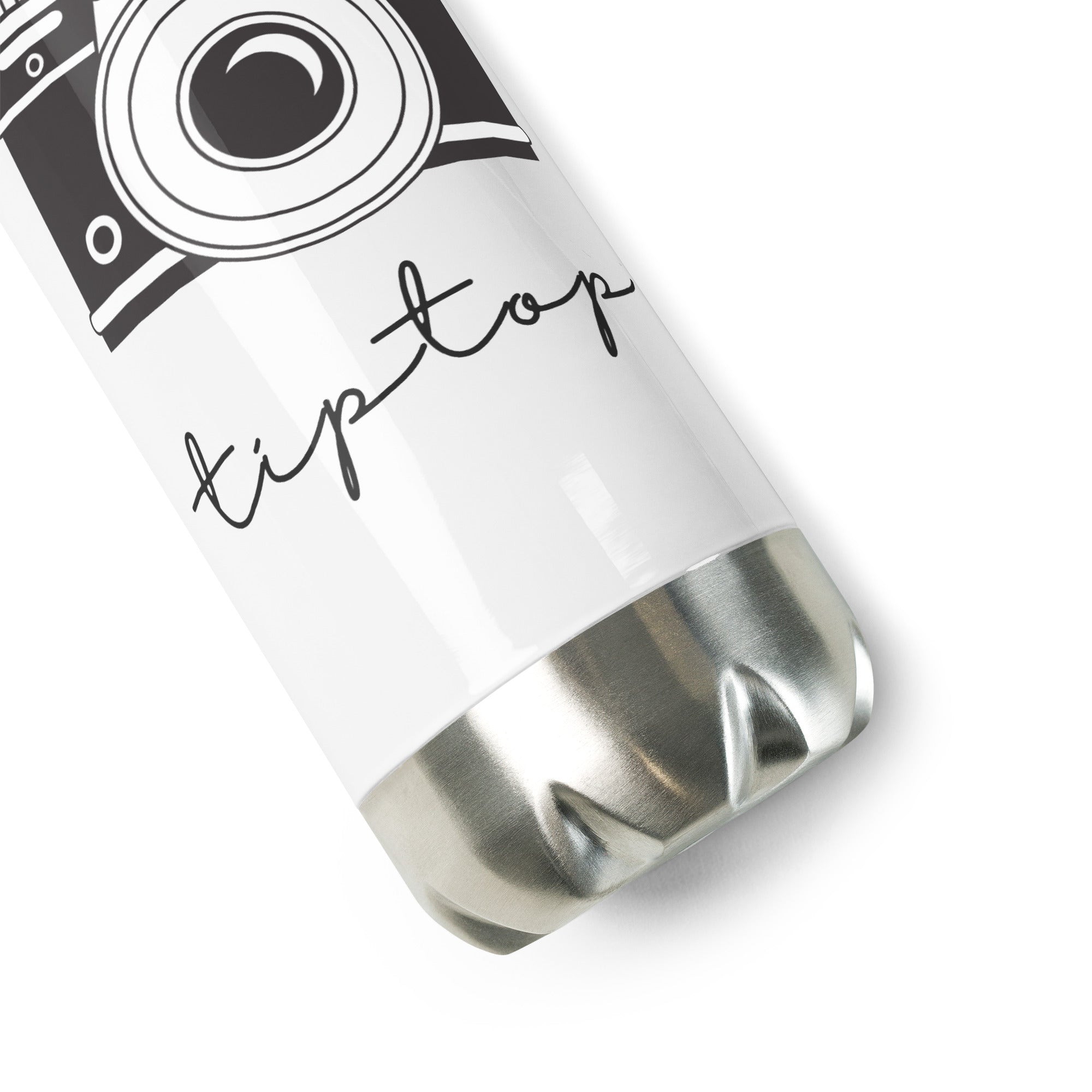 Camera Stainless Steel Water Bottle