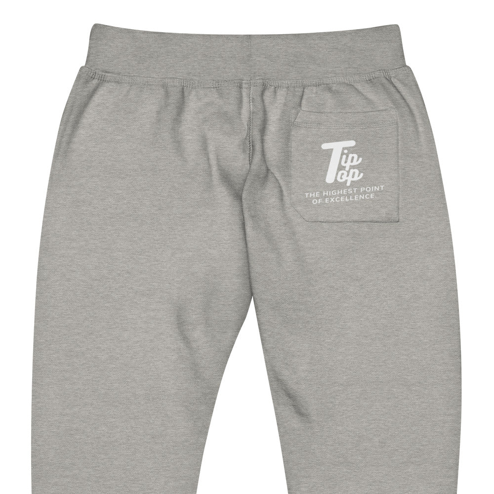 Nunito Fleece Sweatpants (White)