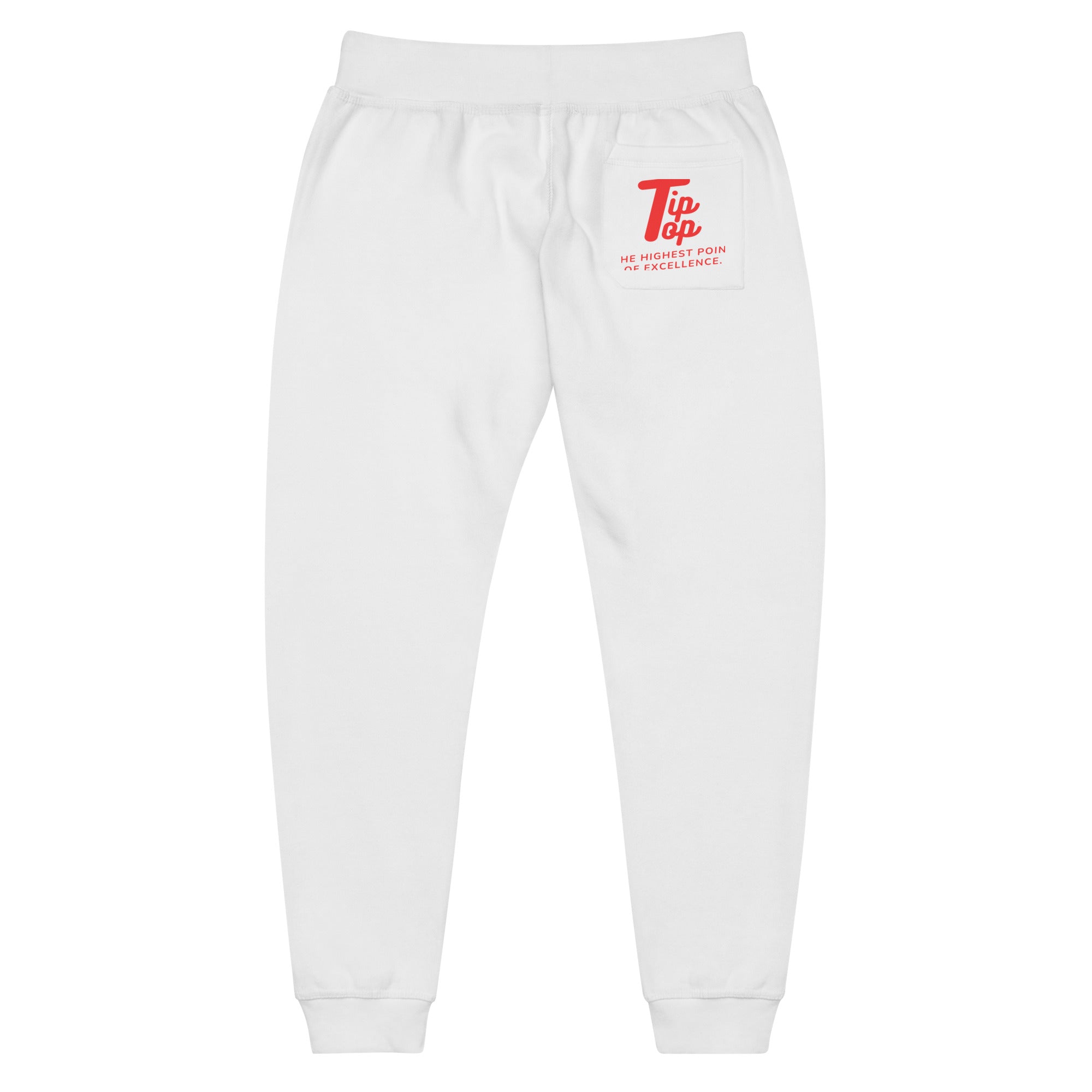 Nunito Fleece Sweatpants (Bright Red)