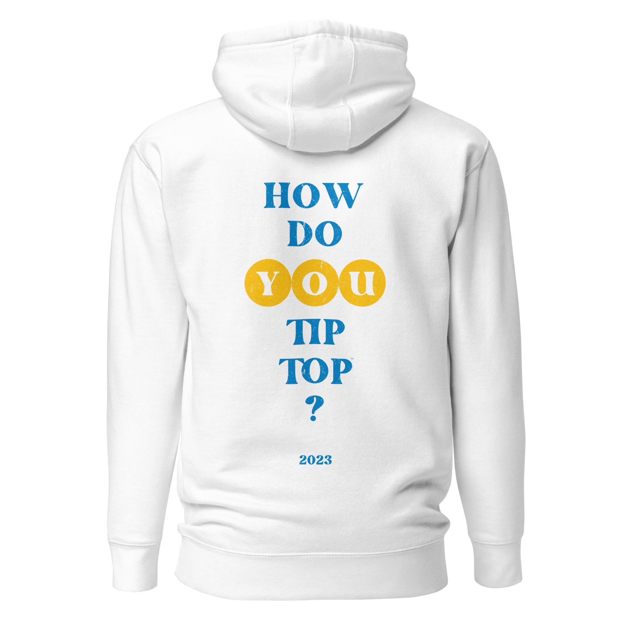 Retro Hoodie (Gold & Powder Blue)