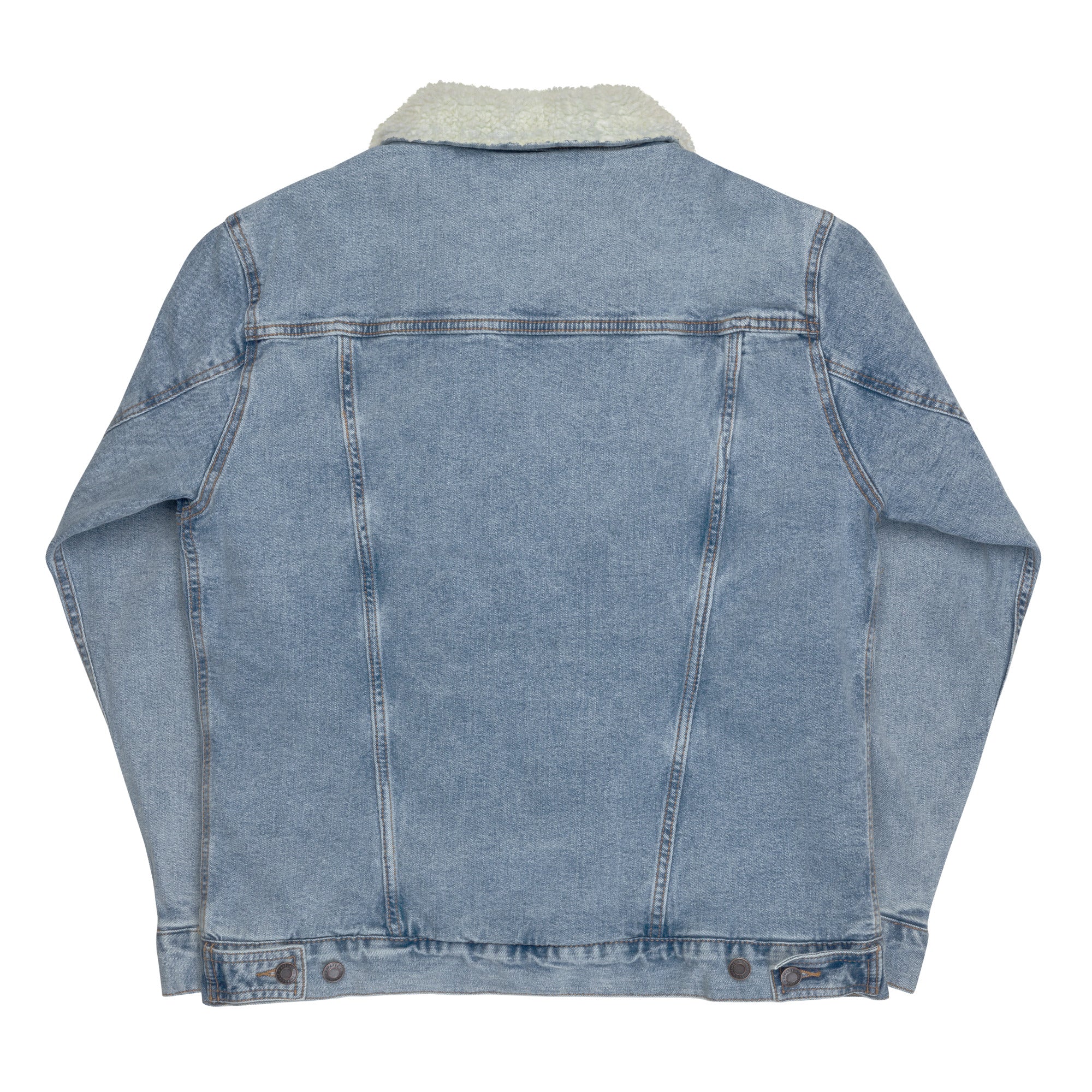 Fruits & Veggies Denim Sherpa Jacket