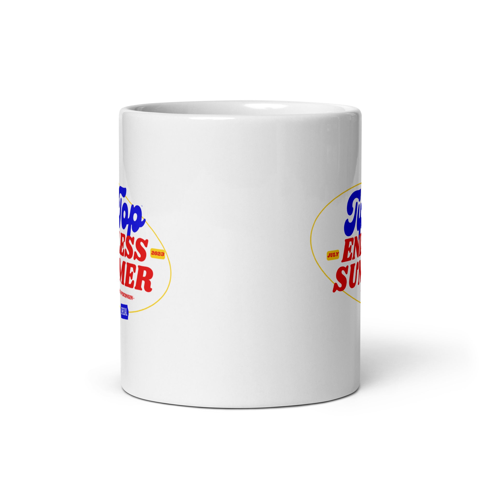 Modern Sign White Glossy Mug