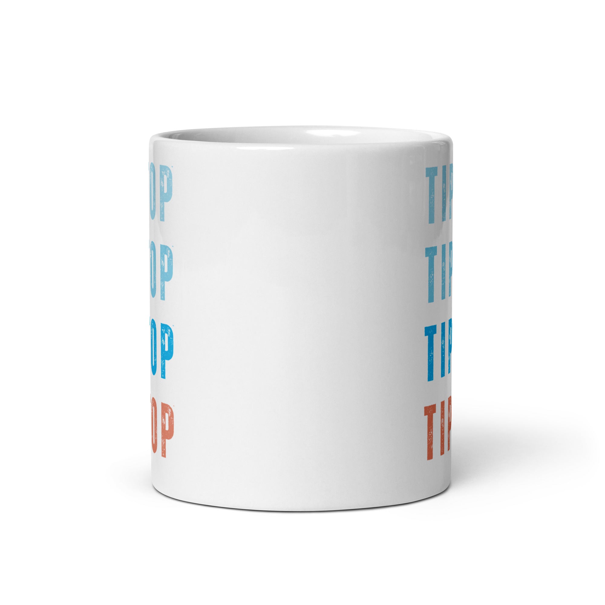 Four TipTops White Glossy Mug