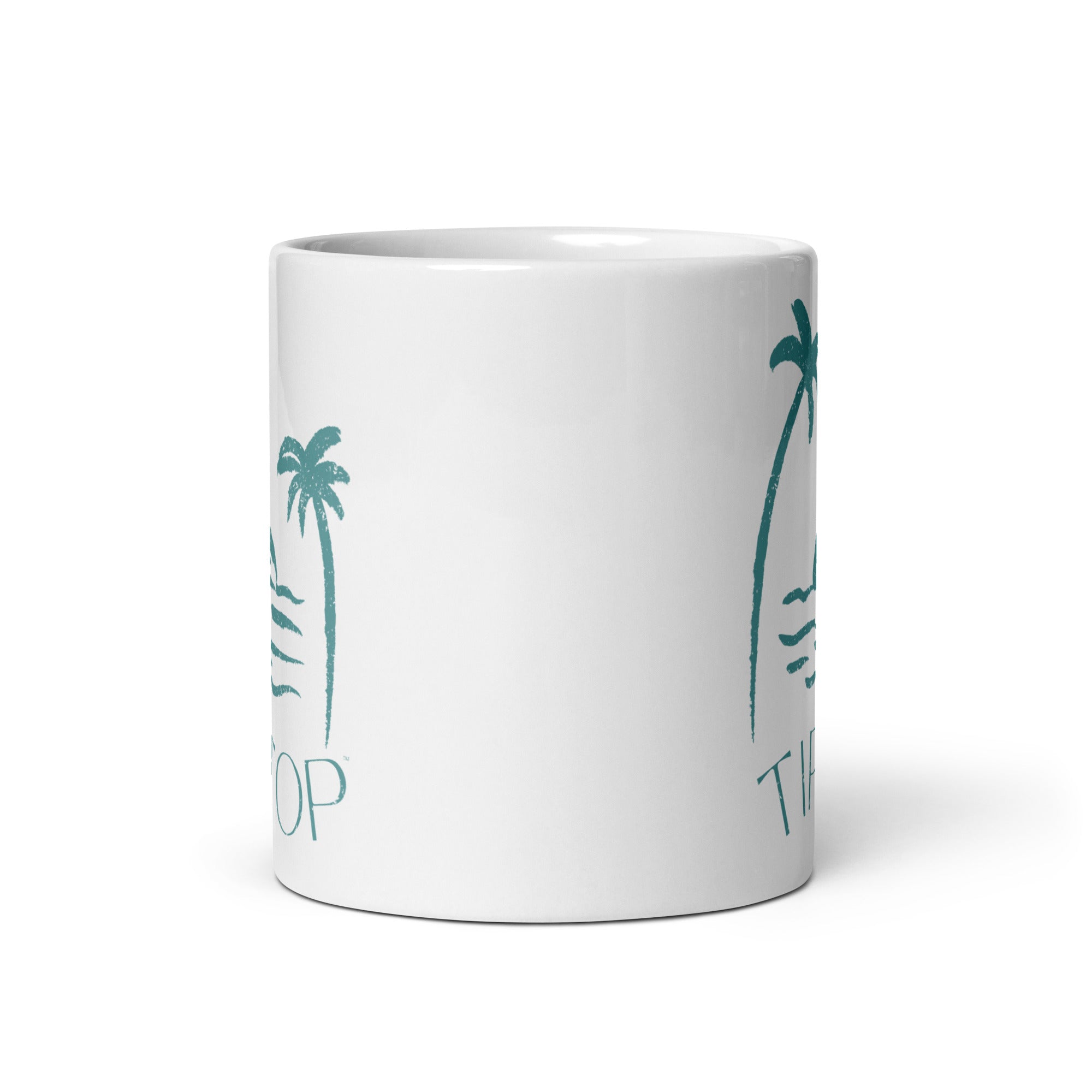 Palms White Glossy Mug