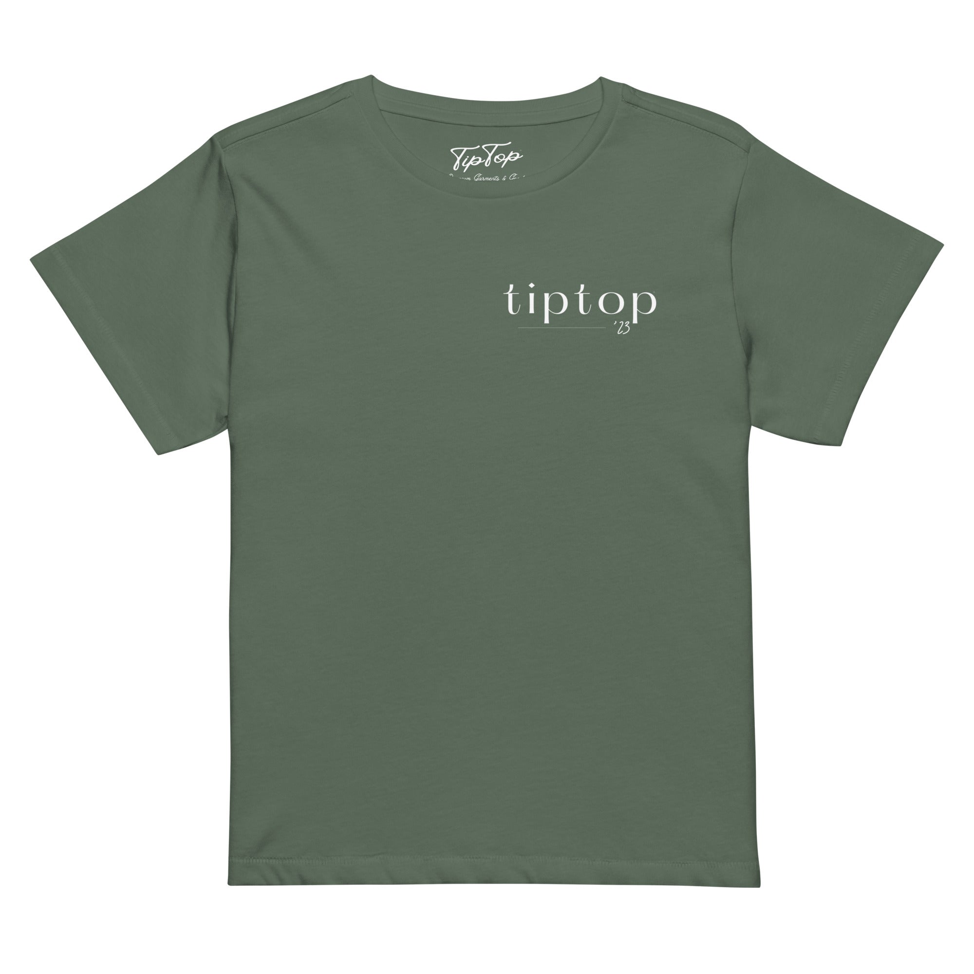 Typography 7.1 High-Waisted T-Shirt